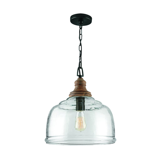 Capital Lighting 330318YG Julian One Light Pendant, Grey Wash and Grey Iron Main Image.jpg