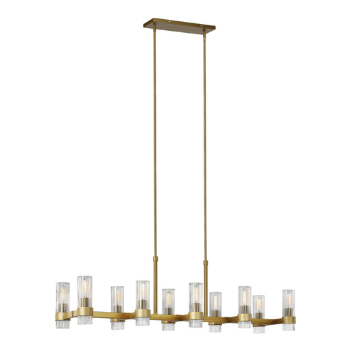 Visual Comfort Studio CC13810BBS Geneva Ten Light Chandelier, Burnished Brass Alternate Image.jpg