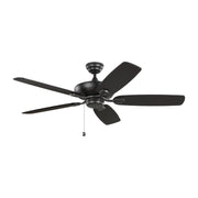 Generation Lighting 5COM52MBK Colony 52"Ceiling Fan, Midnight Black Main Image.jpg