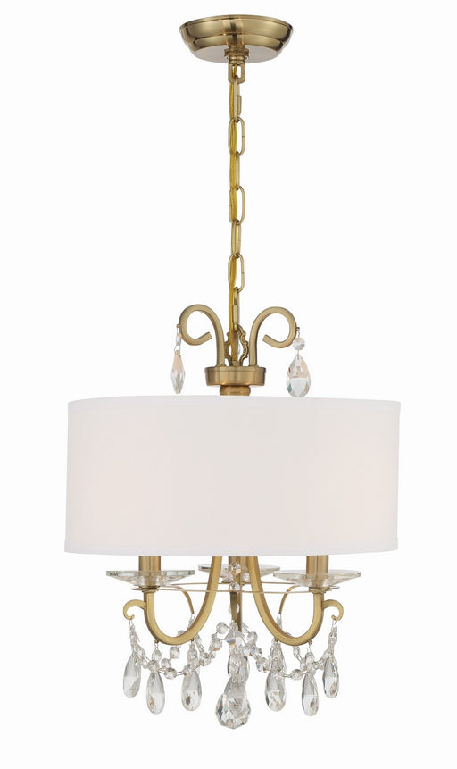 Crystorama 6623-VG-CL-SAQ Othello Three Light Chandelier Vibrant Gold Main Image.jpg