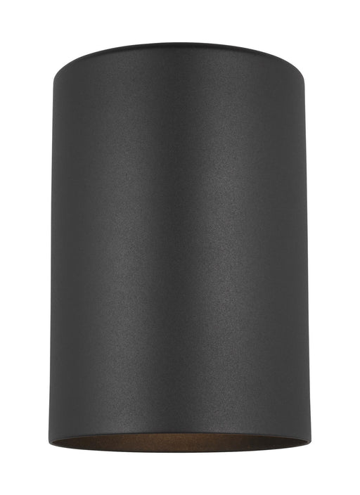 Visual Comfort Studio 8313801EN3-12 Outdoor Cylinders One Light Outdoor Wall Lantern, Black Main Image.jpg