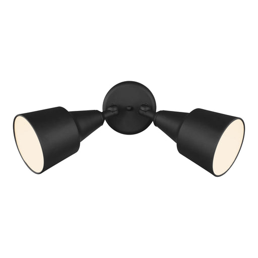 Generation Lighting 8560702-12 Flood Light Two Light Adjustable Swivel Flood Light, Black Alternate Image.jpg