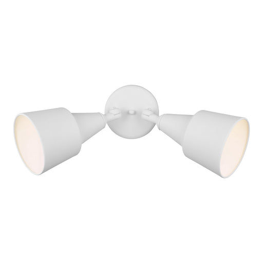Generation Lighting 8560702-15 Flood Light Two Light Adjustable Swivel Flood Light, White Alternate Image.jpg
