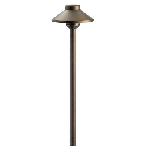 Kichler 15505CBR One Light Path Light, Centennial Brass