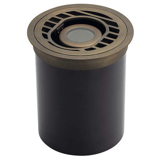 Kichler 15789CBR One Light Well Light, Centennial Brass