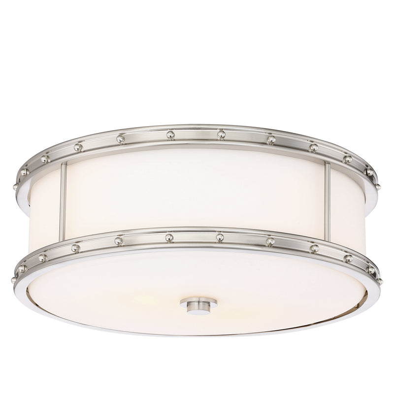 Minka-Lavery 827-84-L LED Flush Mount, Brushed Nickel Main Image.jpg