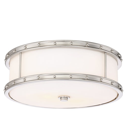 Minka-Lavery 827-84-L LED Flush Mount, Brushed Nickel Main Image.jpg
