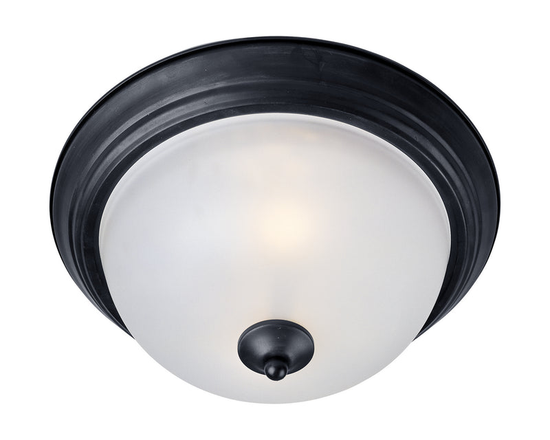 Maxim 5842FTBK Essentials - 584x Three Light Flush Mount, Black Main Image.jpg