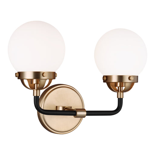 Visual Comfort Studio 4487902-848 Cafe Two Light Wall / Bath, Satin Brass Main Image.jpg