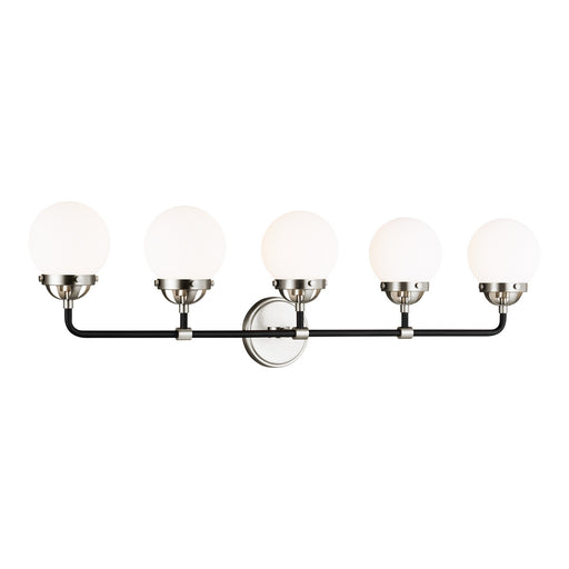 Visual Comfort Studio 4487905-962 Cafe Five Light Wall / Bath, Brushed Nickel Main Image.jpg