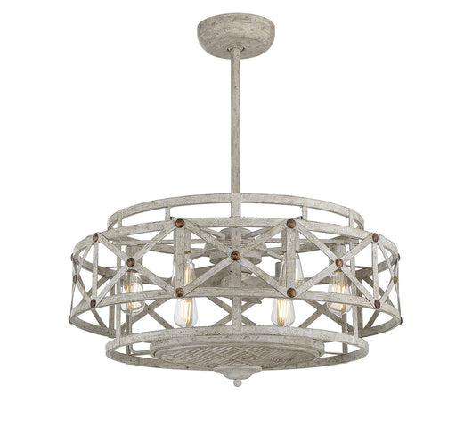 Savoy House 34-FD-123-155 LED Fan D'Lier, Provence w/Gold