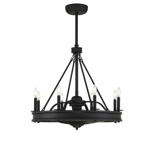 Savoy House 39-FD-124-89 LED Fan D'Lier, Matte Black