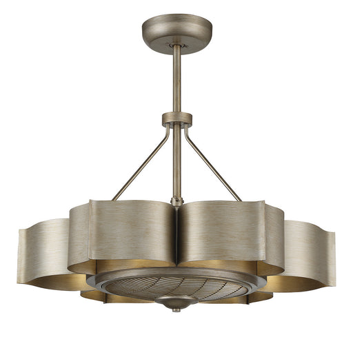 Savoy House 39-FD-125-53 LED Fan D'Lier, Silver Patina