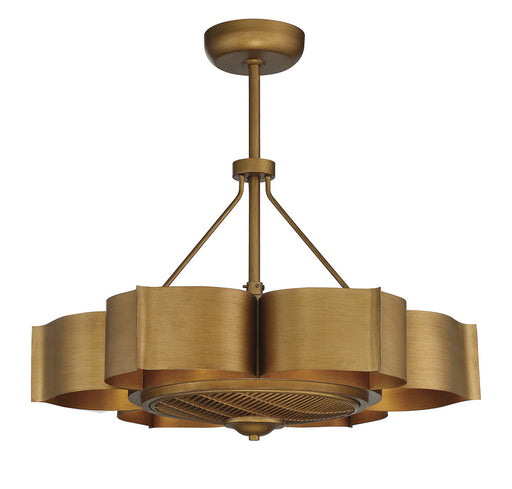 Savoy House 39-FD-125-54 LED Fan D'Lier, Gold Patina