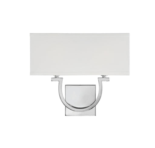 Savoy House 9-998-2-109 Two Light Wall Sconce, Polished Nickel