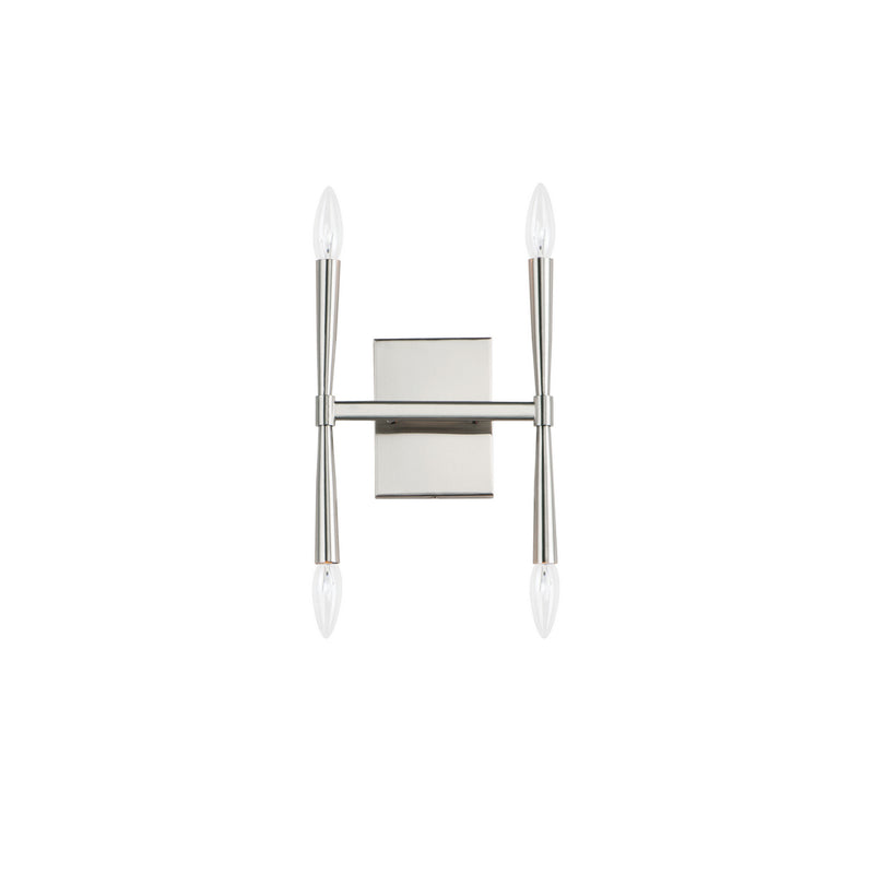 Maxim 24622SN Rome Four Light Wall Sconce, Satin Nickel Main Image.jpg