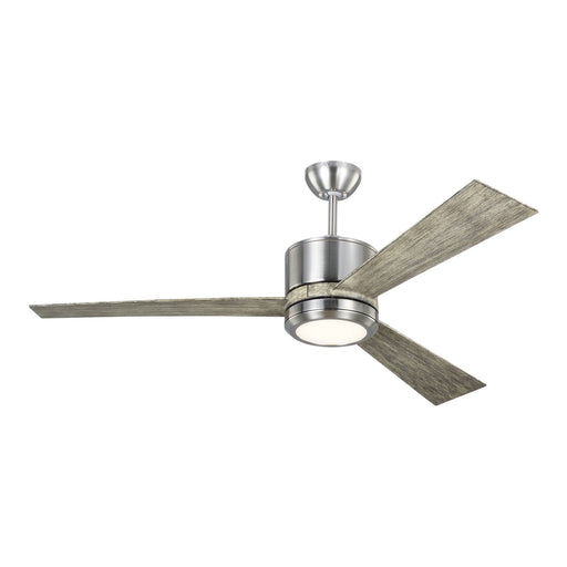 Generation Lighting 3VNR52BSLGD-V1 Vision 52"Ceiling Fan, Brushed Steel Main Image.jpg