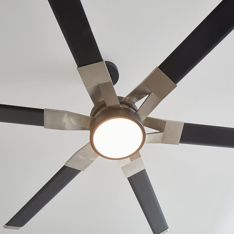 Visual Comfort Fan 6LFR62MBKD Loft 62 Ceiling Fan, Midnight Black Alternate Image 3.jpg