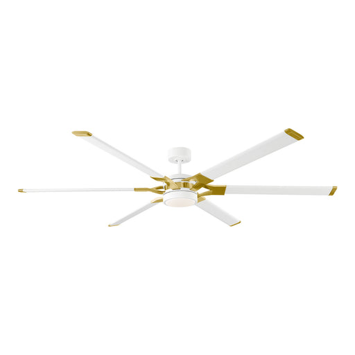 Visual Comfort Fan 6LFR72RZWBBSD Loft 72 Ceiling Fan, Matte White Main Image.jpg