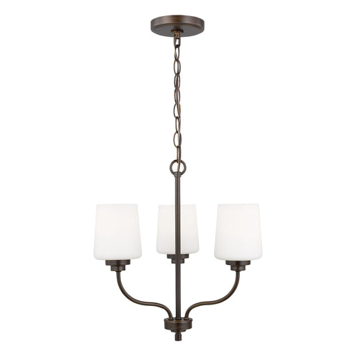 Generation Lighting 3102803-710 Windom Three Light Chandelier, Bronze Main Image.jpg