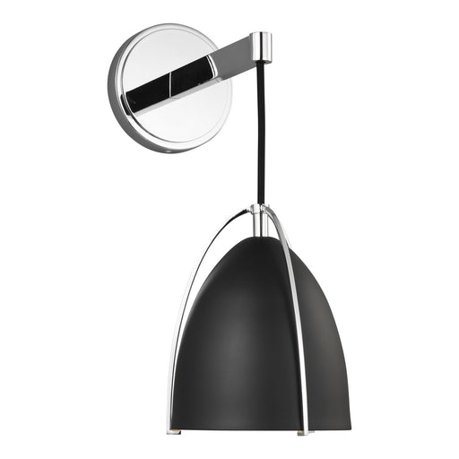 Visual Comfort Studio 4151701EN3-05 Norman One Light Wall / Bath Sconce, Chrome Main Image.jpg