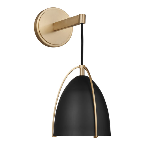 Visual Comfort Studio 4151701EN3-848 Norman One Light Wall / Bath Sconce, Satin Brass Main Image.jpg
