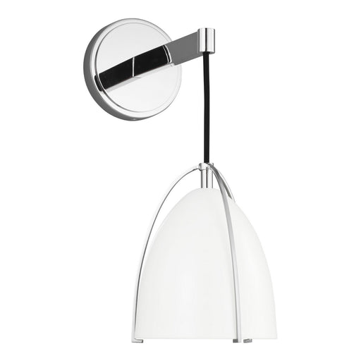 Visual Comfort Studio 4151801-05 Norman One Light Wall / Bath Sconce, Chrome Main Image.jpg