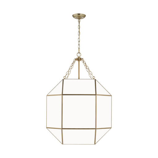Visual Comfort Studio 5279454EN-848 Morrison Four Light Lantern, Satin Brass Main Image.jpg