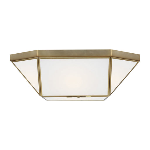 Visual Comfort Studio 7579452-848 Morrison Two Light Flush Mount, Satin Brass Main Image.jpg
