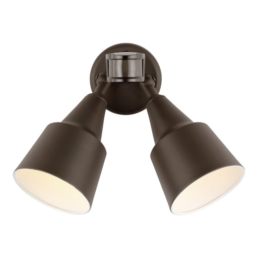 Generation Lighting 8560702PM-71 Flood Light Two Light Flood with Photo and Motion Sensor, Antique Bronze Main Image.jpg
