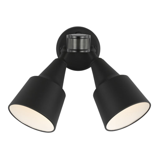 Generation Lighting 8560702PMEN3-12 Flood Light Two Light Flood with Photo and Motion Sensor, Black Main Image.jpg