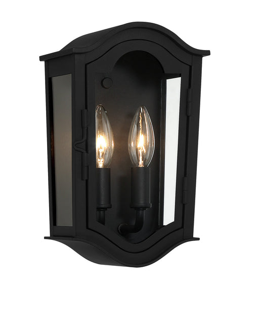 Minka-Lavery 73200-66 Houghton Hall Two Light Outdoor Wall Mount, Sand Coal Main Image.jpg