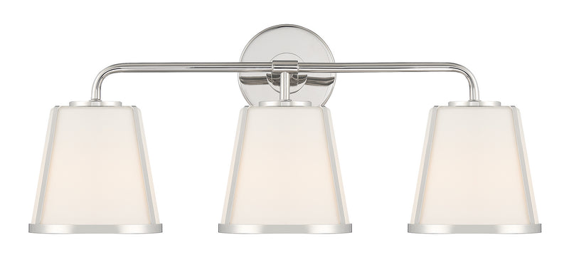 Crystorama FUL-913-PN Fulton Three Light Bath Polished Nickel Main Image.jpg