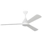 Visual Comfort Fan 3STMSM60RZWD Streaming 60 Smart LED Ceiling Fan, Matte White Main Image.jpg