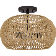 Quoizel QSF4034PN Quoizel Semi-Flush Mount Three Light Semi Flush Mount, Palladian Bronze Main Image.jpg