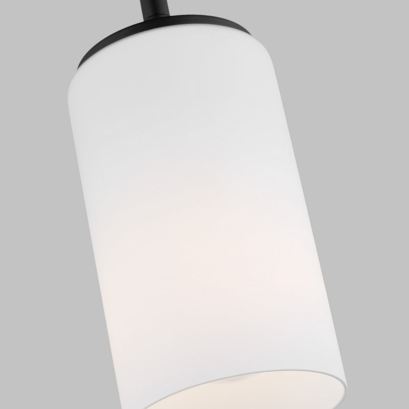 Generation Lighting 6124601EN3-112 Alturas One Light Mini-Pendant, Midnight Black Alternate Image 2.jpg