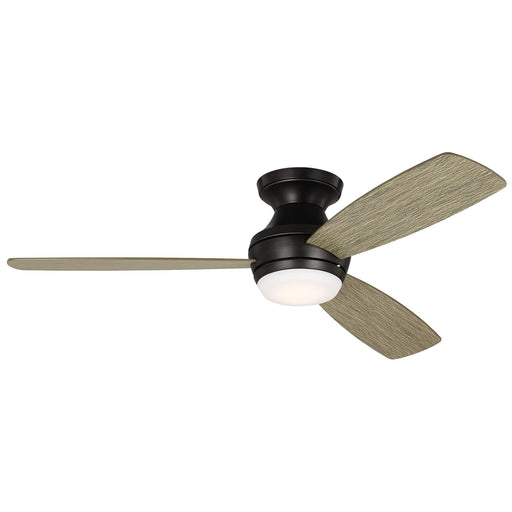 Visual Comfort Fan 3IKR52AGPD Ikon 52 Hugger LED Ceiling Fan, Aged Pewter Main Image.jpg