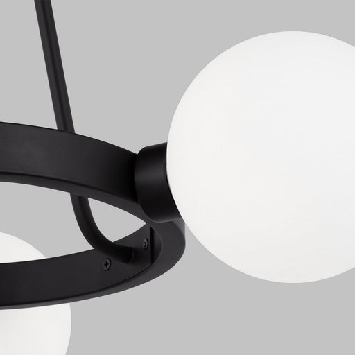 Visual Comfort Studio 3161603-112 Clybourn Three Light Chandelier, Midnight Black Alternate Image.jpg