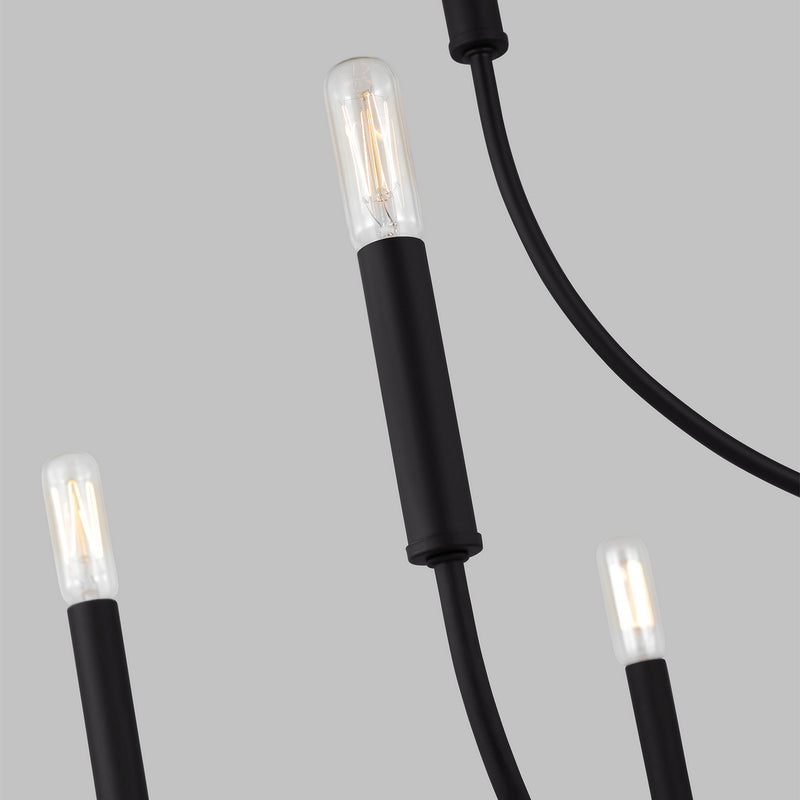 Visual Comfort Studio 3167109EN-112 Greenwich LED Chandelier, Midnight Black Alternate Image 4.jpg