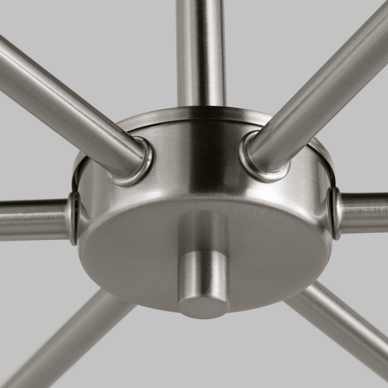 Visual Comfort Studio 3168106EN3-962 Alvin LED Chandelier, Brushed Nickel Alternate Image 3.jpg