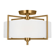 Visual Comfort Studio CF1122BBS Perno Two Light Semi-Flush Mount, Burnished Brass Main Image.jpg