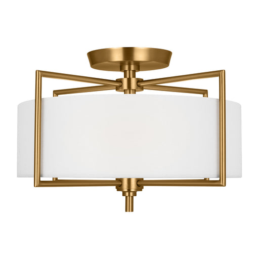 Visual Comfort Studio CF1122BBS Perno Two Light Semi-Flush Mount, Burnished Brass Main Image.jpg
