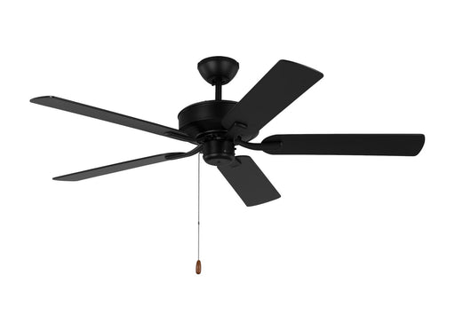 Generation Lighting 5LD52MBK Linden 52'' Ceiling Fan, Midnight Black Main Image.jpg