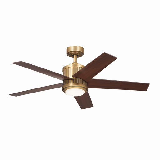 Kichler 300048NBR 48"Ceiling Fan, Natural Brass