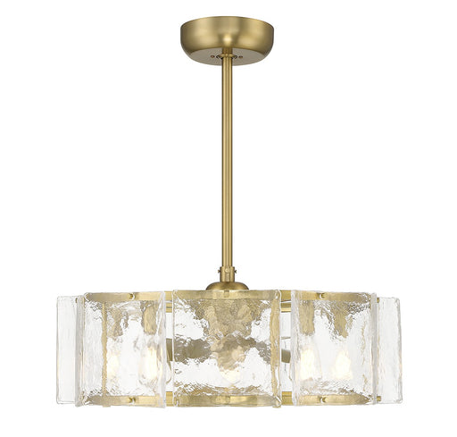 Savoy House 27-FD-8201-322 LED Fan D'Lier, Warm Brass