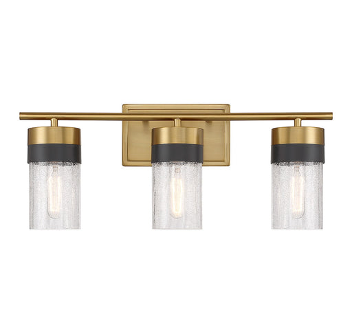 Savoy House 8-3600-3-322 Three Light Bathroom Vanity, Warm Brass