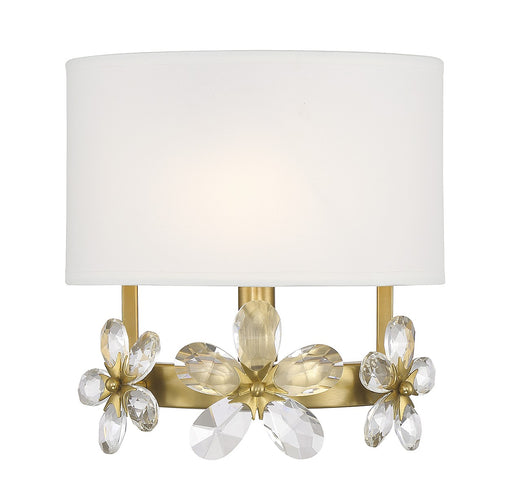 Savoy House 9-4364-1-322 One Light Wall Sconce, Warm Brass
