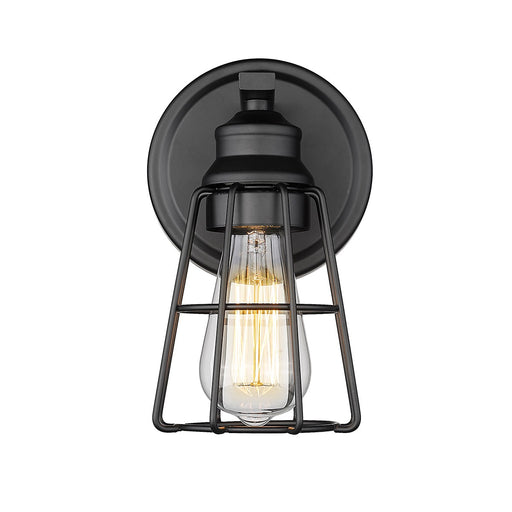 Millennium 3381-MB One Light Wall Sconce, Matte Black Main Image.jpg