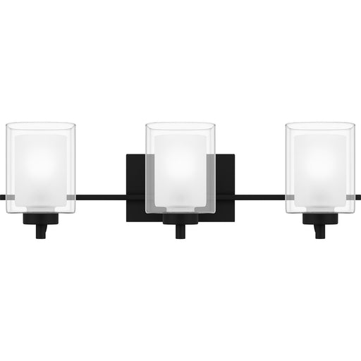 Quoizel KLT8903MBK Kolt Three Light Bath, Matte Black Main Image.jpg