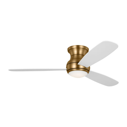Generation Lighting 3OBSHR52SBD Orbis 52"Ceiling Fan, Satin Brass Main Image.jpg